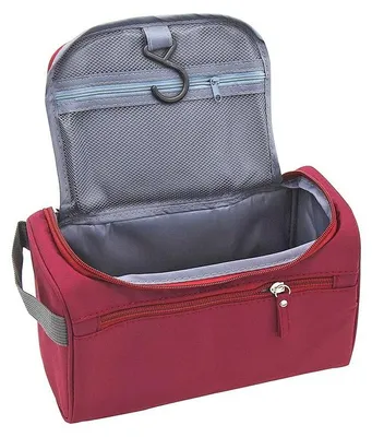 Produktbild von Kulturbeutel zum Aufhängen Reisekulturbeutel Waschtasche - Faltbar - Mit Haken - Für Reise und Badezimmer