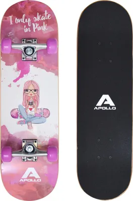 Immagine prodotto di Apollo Skateboard per Bambini - Skaterprincess - 71cm
