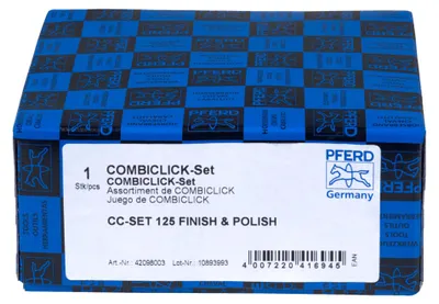 Zdjęcie produktu dla PFERD COMBICLICK set, 12,5 cm, 1 szt.