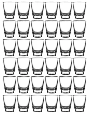 Zdjęcie produktu dla Zestaw 36 kieliszków do drinków o kształcie jajka, pojemność 35 ml