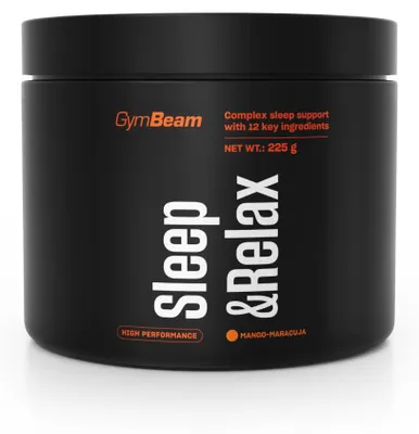 Zdjęcie produktu dla GymBeam – Sleep & Relax, 225 g, mango i marakuja