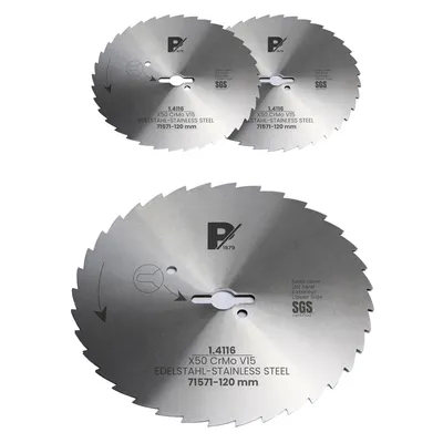 Produktbild von Pirge Kreismesser Kompatibel mit Tandır und Dibek 120 mm - Schärfstes Dönermesser aus Edelstahl in  (Gezähnt 1 TLG - 120 mm)