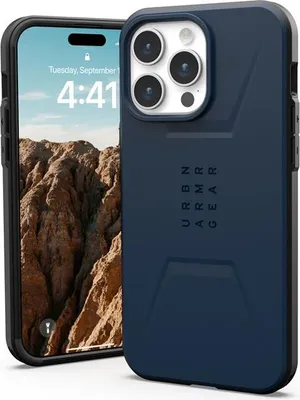 Produktbild von UAG Civilian Magsafe Hülle für iPhone 15 Pro Max, dunkelblau