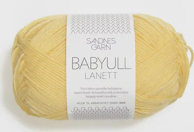 Produktbild von Sandnes Babyull Lanett 50g Hellgelb 2014