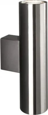 Produktbild von Massive Wandleuchte 332291710, Oberfläche, Zylinder, 2 Glühbirne(n), GU10, IP20, Chrom