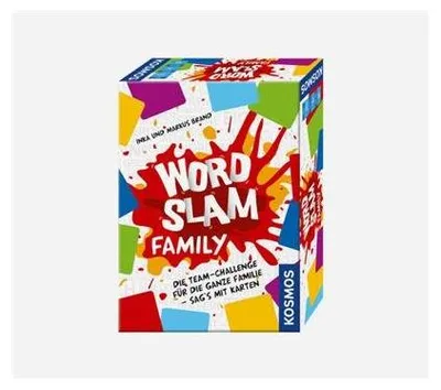 Imagen del producto de Word Slam Family (Edición alemana) – Juego de mesa – KOSMOS – De 3 a 99 jugadores – A partir de 10 años