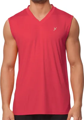 Produktbild von CFLEX Herren Sport Shirt Fitness Muscle-Shirt Sportswear Collection - Rot S