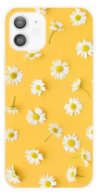 Image de 1001Coques - Coque silicone compatible avec Apple iPhone 12 - Motif marguerittes - Design original imprimé en France