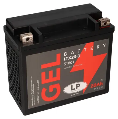 Immagine prodotto di Batteria 12V 20Ah per avviamento moto MG LTX20-3