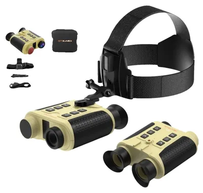Imagen del producto de Binoculares de visión nocturna, grabación en 1080P, zoom digital de 8x, modelo 4K-V6