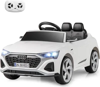 Produktbild von GOPLUS Elektroauto Kinder, lizensierter Audi SQ8, 12-V-Elektrofahrzeug mit, Musik, Hupe, Sanftanlauf & Federung, Kinderfahrzeug für Kinder ab 3 Jahren