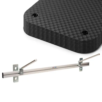 Produktbild von Sport-Thieme Gymnastikmatten-Set "Komfort", Schwarz