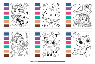 Produktbild von Schilderen met Water Gabby's Poppenhuis, 7dlg.