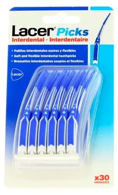 Imagen del producto de Lacer Picks, 30 cepillos interdentales