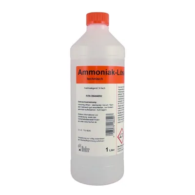 Produktbild von Fischar Salmiakgeist Ammoniakgeist 3-fach 25% 1 l