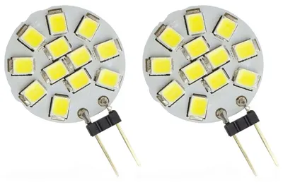 Produktbild von Spectrum G4 LED Stecklampe 1,2W 160lm 6000K Kaltweiß 12V 2 Stück