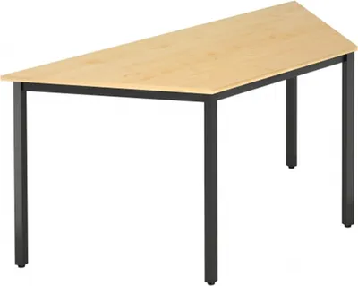 Produktbild von DORAN DQTR D - Ahorn 160 x 69 mit Vierkant-Rohr/Schwarz