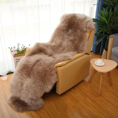Echtes Schaffell Teppich 70x200cm Naturfell Läufer