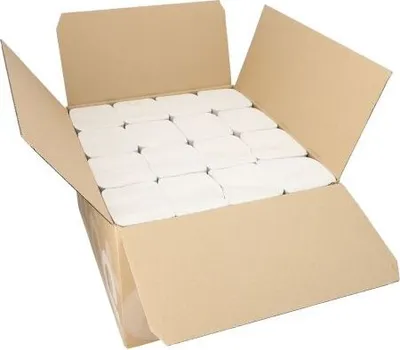 Produktbild von 3200 Blatt Handtuchpapier Tissue V-Falz 23 cm x 25 cm weiss 2-lagig