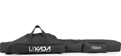 Produktbild von 150 cm Angeltasche, faltbare Angelruten-/Rollentasche, Angelruten-Ausruestung, Tackle-Tool, Tragetasche, Reisetasche, Aufbewahrungstasche, Organizer