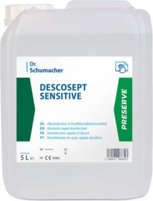 Produktbild von Dr.Schumacher - DESCOSEPT SENSITIVE - Flächendesinfektionsmittel - 5 L