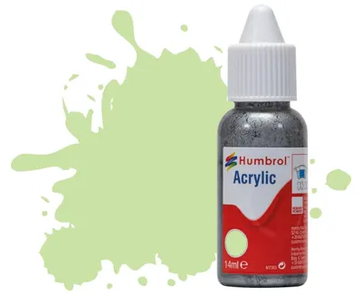 Zdjęcie produktu dla Farba akrylowa Humbrol DB0036 – nr 36 Pastel Green Matt – 14 ml