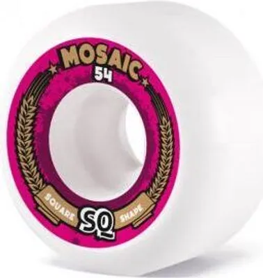 Productafbeelding van SK8 RÄDER MOSAIC SQ Rom – wit – 54 mm / 102A
