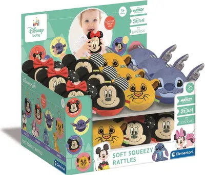 Immagine prodotto di Clementoni Disney Mięciutkie Piłeczki Gryzaki Grzechotki dla niemowląt