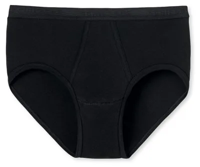 Zdjęcie produktu dla Majtki sportowe Schiesser Original Classics fine rib plain black 005128/000, rozmiar: Xxxl