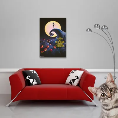 Obrázek produktu pro Noční můra před Vánoci - Plakát - Úplněk + 1 plakát o velikosti 61x91,5cm