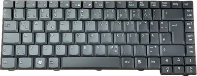Produktbild von DEUTSCHE - Tastatur / Schwarz für Acer TravelMate 6293-652G25N
