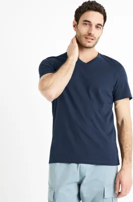 Produktbild von Celio Baumwoll-T-Shirt Debasev 1124943__L