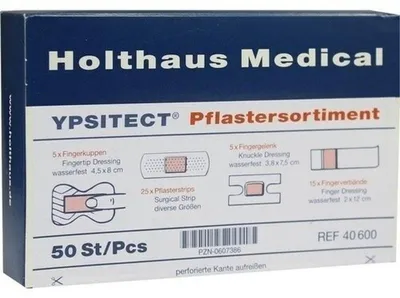 Obrázok produktu pre Holthaus Medical 40600 Holthaus Medical Pflaster YPSITECT® 40600 blau, 50 St.