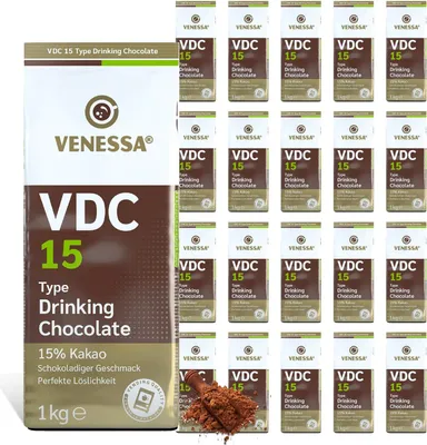 Produktbild von VENESSA Trinkschokolade VDC15 - 20 x 1kg - Vorteilspack