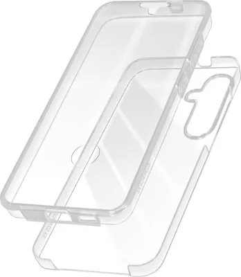 Image de Avizar, Housse antichoc pour Galaxy S24 Plus / S25 Plus, Avant + Arrière, Transparent