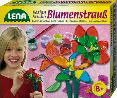 Produktbild von Lena 42011 - Bastelset BlumenstraußŸ