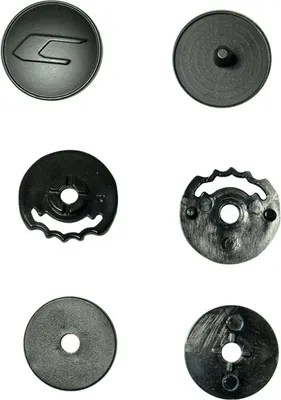 Image de Kit de fixation de visière noir pour casque CGM 801 EBI