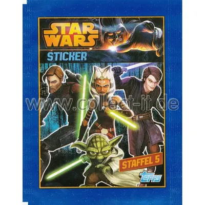Produktbild von Star Wars The Clone Wars Sticker 2014