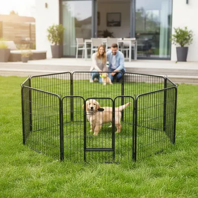 Immagine prodotto di Box per cuccioli 80x100cm Recinto per animali Recinto per cani Box per gatti