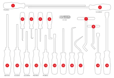 Imagen del producto de KS Tools 811.1019-97, 198 g, 1 unidad