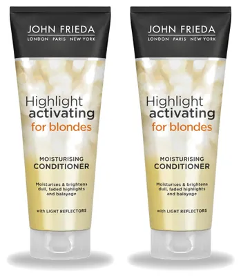 Obrázek produktu pro 2 kusy kondicionéru John Frieda Sheer Blonde pro zesvětlení vlasů - 250 ml - výhodná sada