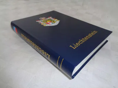 Produktbild von Leuchtturm-60-Seiten Luxus Europa-Album "Liechtenstein"