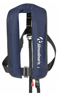 Produktbild von Allroundmarin Rettungsweste Modell 165N Marine Blau