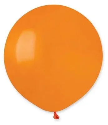 Image de Ballons orange pastel, 25 pièces - Godan