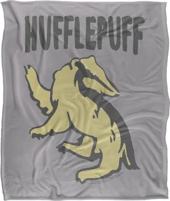 Produktbild von Harry Potter - Decke "Hufflepuff", Gekritzel TV18941 (Einheitsgröße) (Bunt)