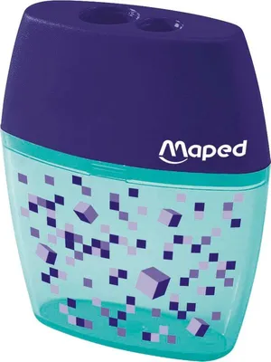 Immagine prodotto di maped 35022 Dosenspitzer doppelt PIXEL PARTY lila