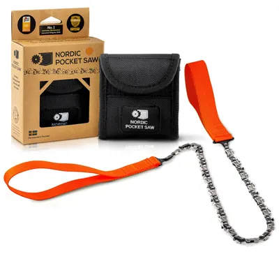 Obrázok produktu pre Survival – reťazová píla – 65 cm, prenosná píla na drevo