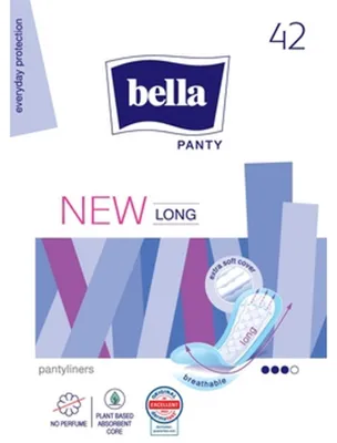 Productafbeelding van Bella Panty Long inleggers, 42 stuks.