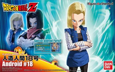 Produktbild von Dragon Ball Z Figur-Rise Standard Plastikmodellbausatz Android #18