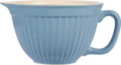 Produktbild von IB Laursen Rührschüssel Mynte BLUE BELL Blau Keramik Geschirr 1700 ml Schale